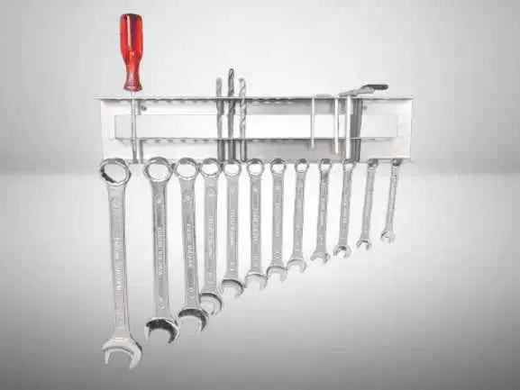 Ringschlüssel Inbusschlüssel Wandhalter – Werkzeughalter für Garage und Werkstatt, Wandhaken für Schraubendreher
