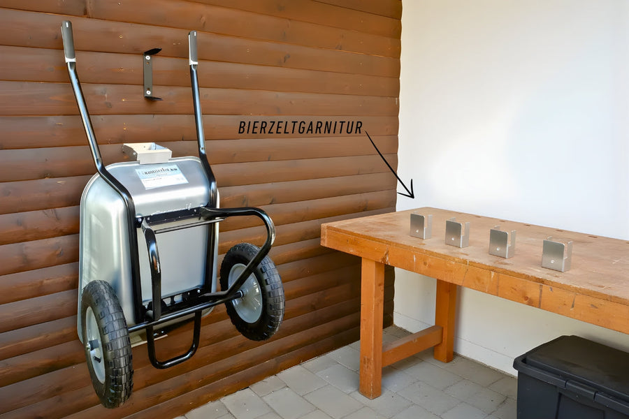 Wandhalterungen für Garage Garten