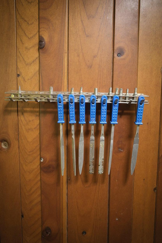 Werkzeughalter  Bit Feilen Ringschlüssel für die Werkzeugwand Edelstahl