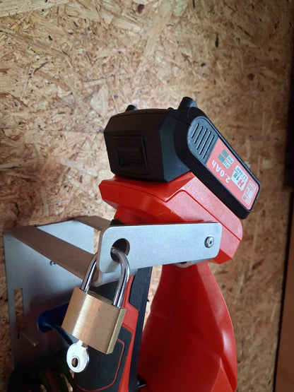 Universal-Gartengerätehalter aus Edelstahl – Wandhalter für Gartengeräte & Akku-Werkzeug