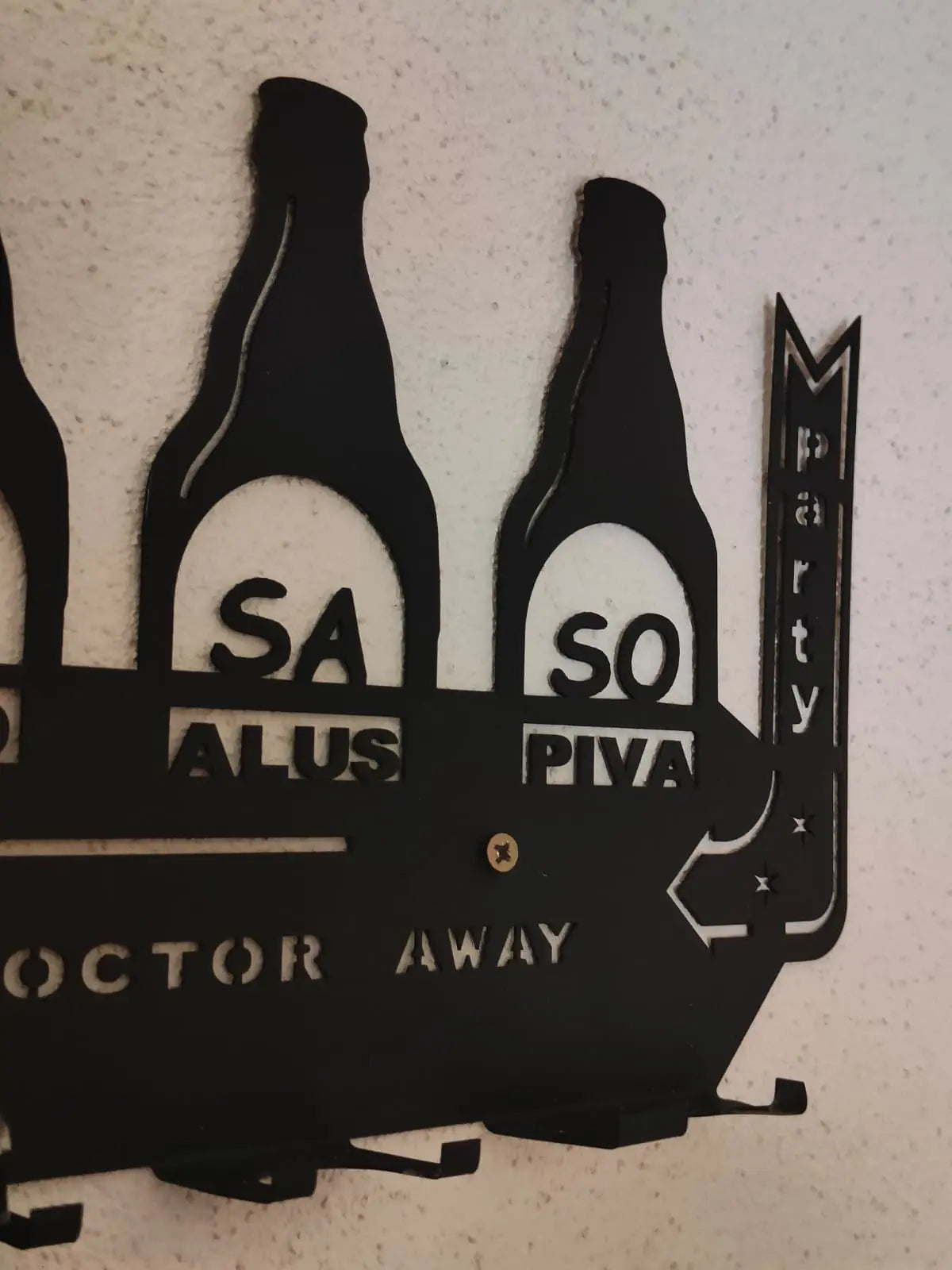 Bier Flaschenregal aus Stahl - Getränkeplaner - Stahlbühne