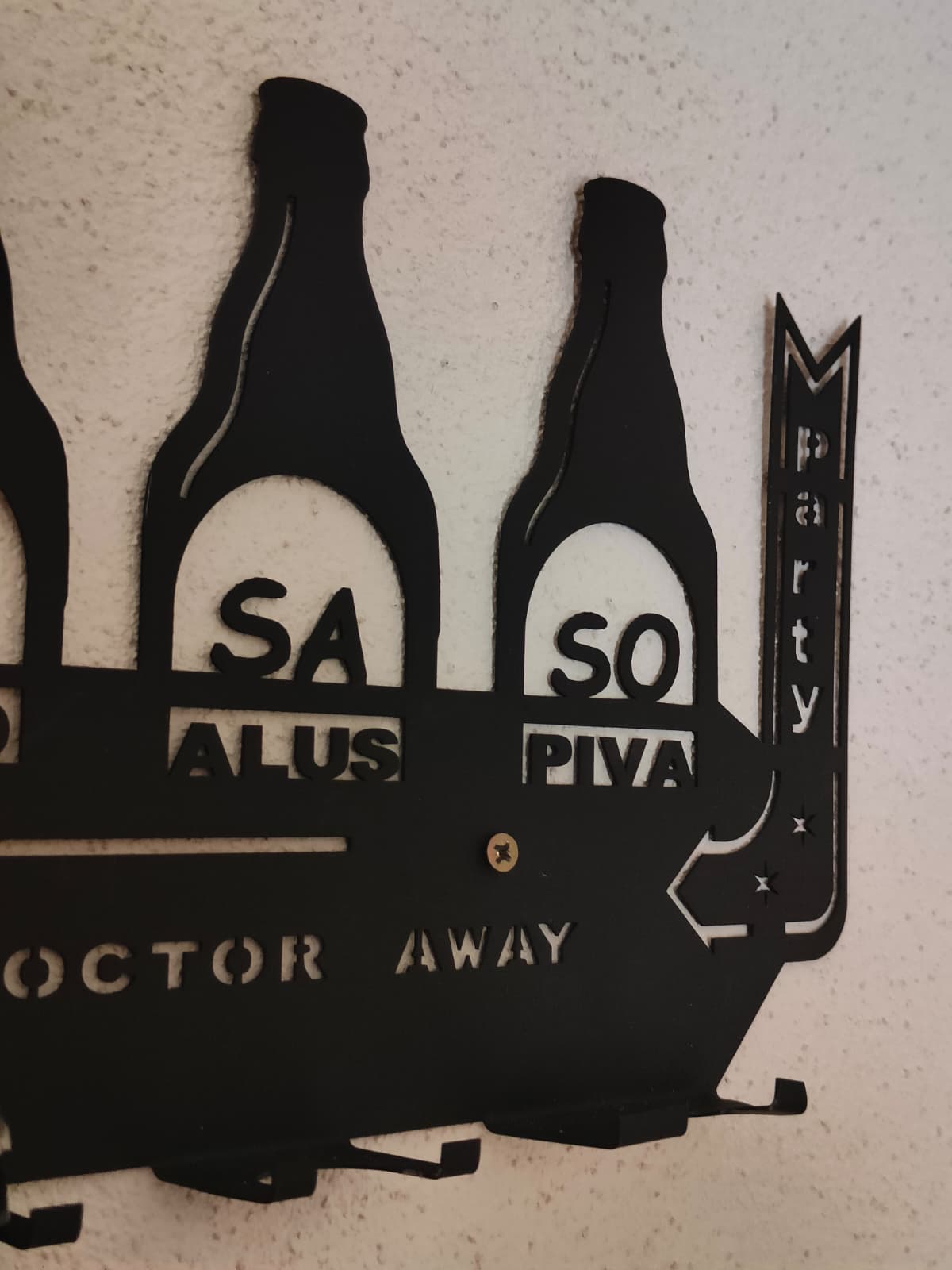 Bier Flaschenregal aus Stahl - Getränkeplaner - Stahlbühne