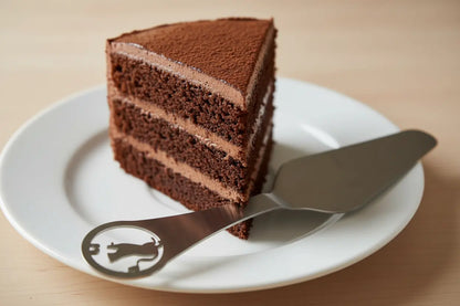 Tortenheber mit gelasertem Motiv im Griff