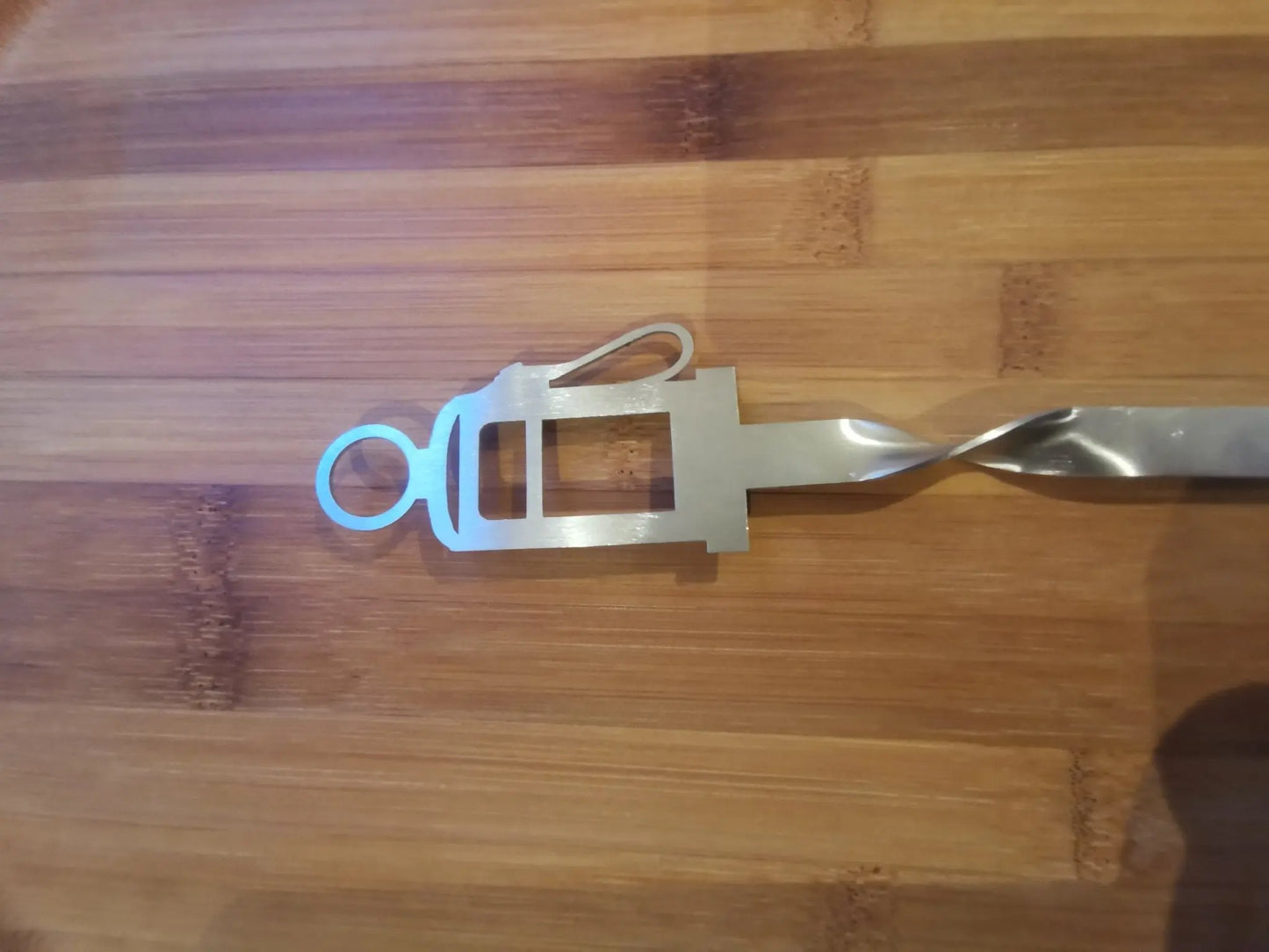 Grillspieß Drehspieß mit Motiv - Stahlbühne