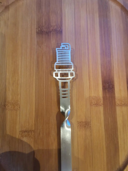 Grillspieß Drehspieß mit Motiv - Stahlbühne