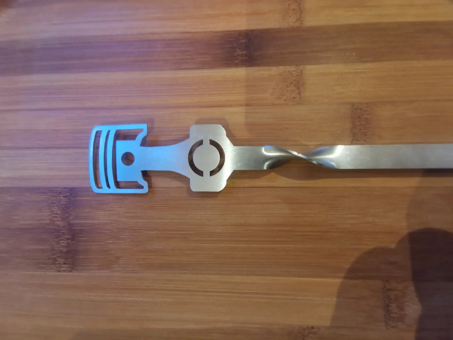 Grillspieß Drehspieß mit Motiv - Stahlbühne