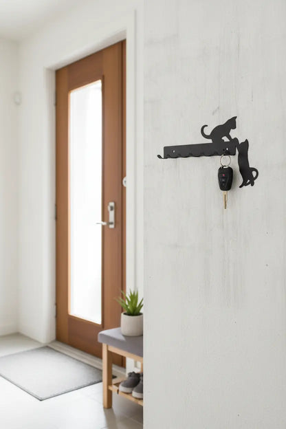 Schlüsselbrett mit gelasertem Motiv mit gelasertem Motiv