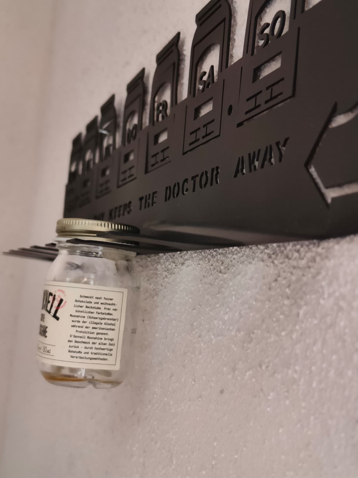 O'Donnell Getränkeplaner - Flaschenregal aus Stahl - Stahlbühne