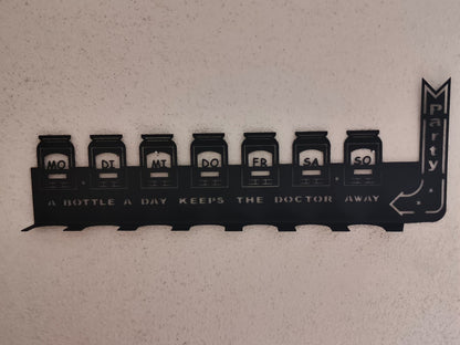 O'Donnell Getränkeplaner - Flaschenregal aus Stahl - Stahlbühne