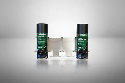 Spraydosenhalter Hero mit Premium-Hintergrund