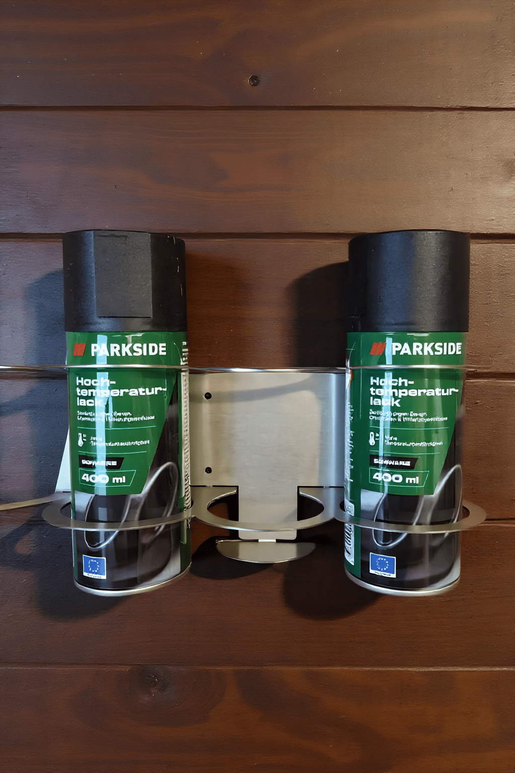 Spraydosenhalterung - Spraydosenhalter - Stahlbühne