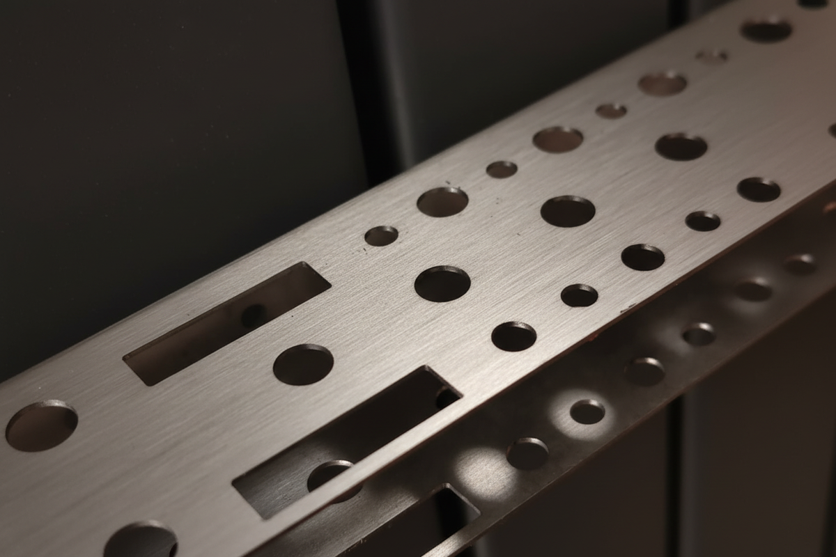 Stahl-Detailaufnahme