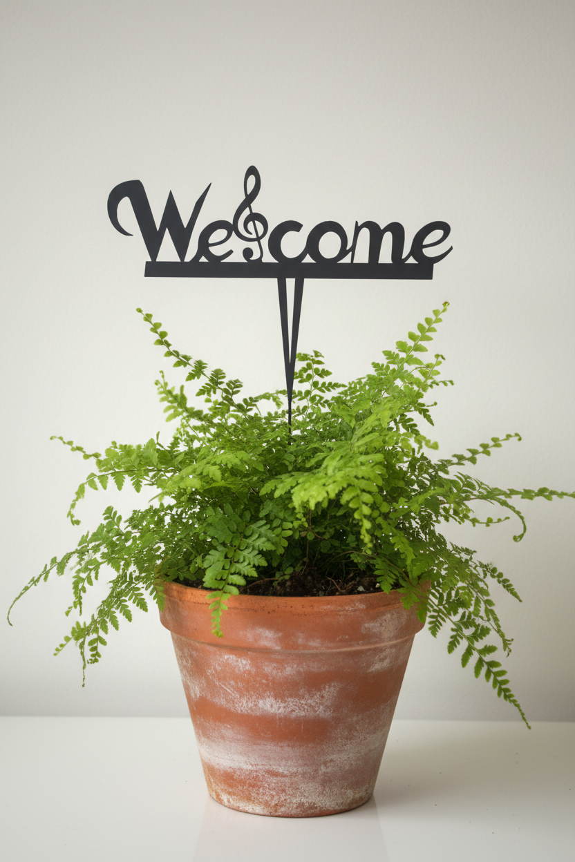 Welcome Notenschlüssel Lifestyle v2