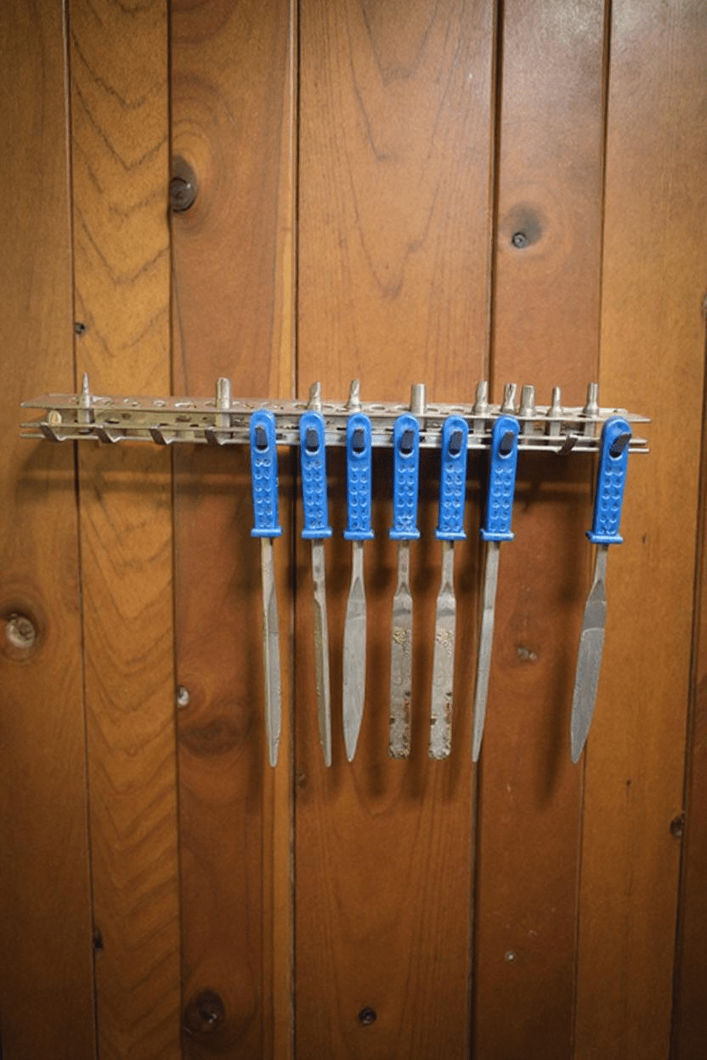 Werkzeughalter Bit Feilen Ringschlüssel für die Werkzeugwand Edelstahl - Stahlbühne