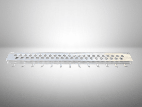 Werkzeughalter Bit Feilen Ringschlüssel für die Werkzeugwand Edelstahl - Stahlbühne