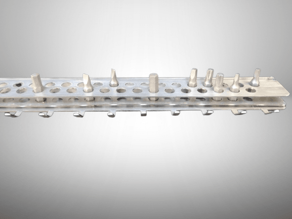 Werkzeughalter Bit Feilen Ringschlüssel für die Werkzeugwand Edelstahl - Stahlbühne