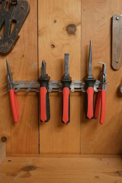 Bit Wandhalter – Werkzeughalter für Garage und Werkstatt, Wandhaken für Schraubendreher