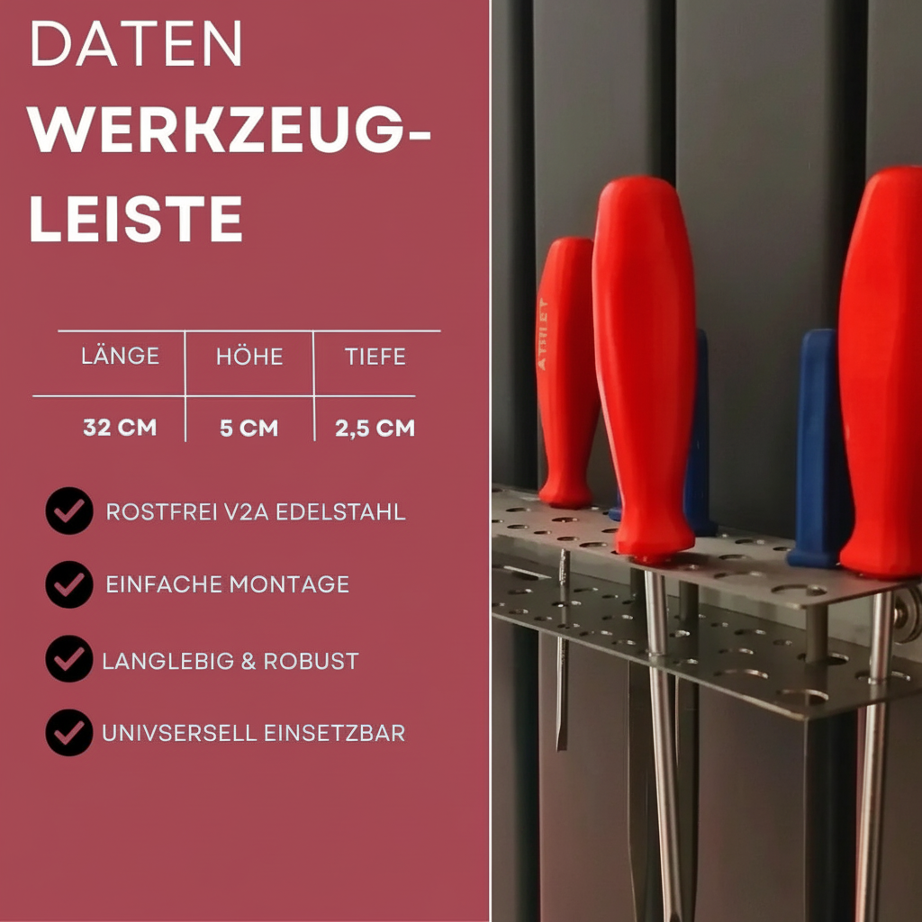 Werkzeugleiste Infografik