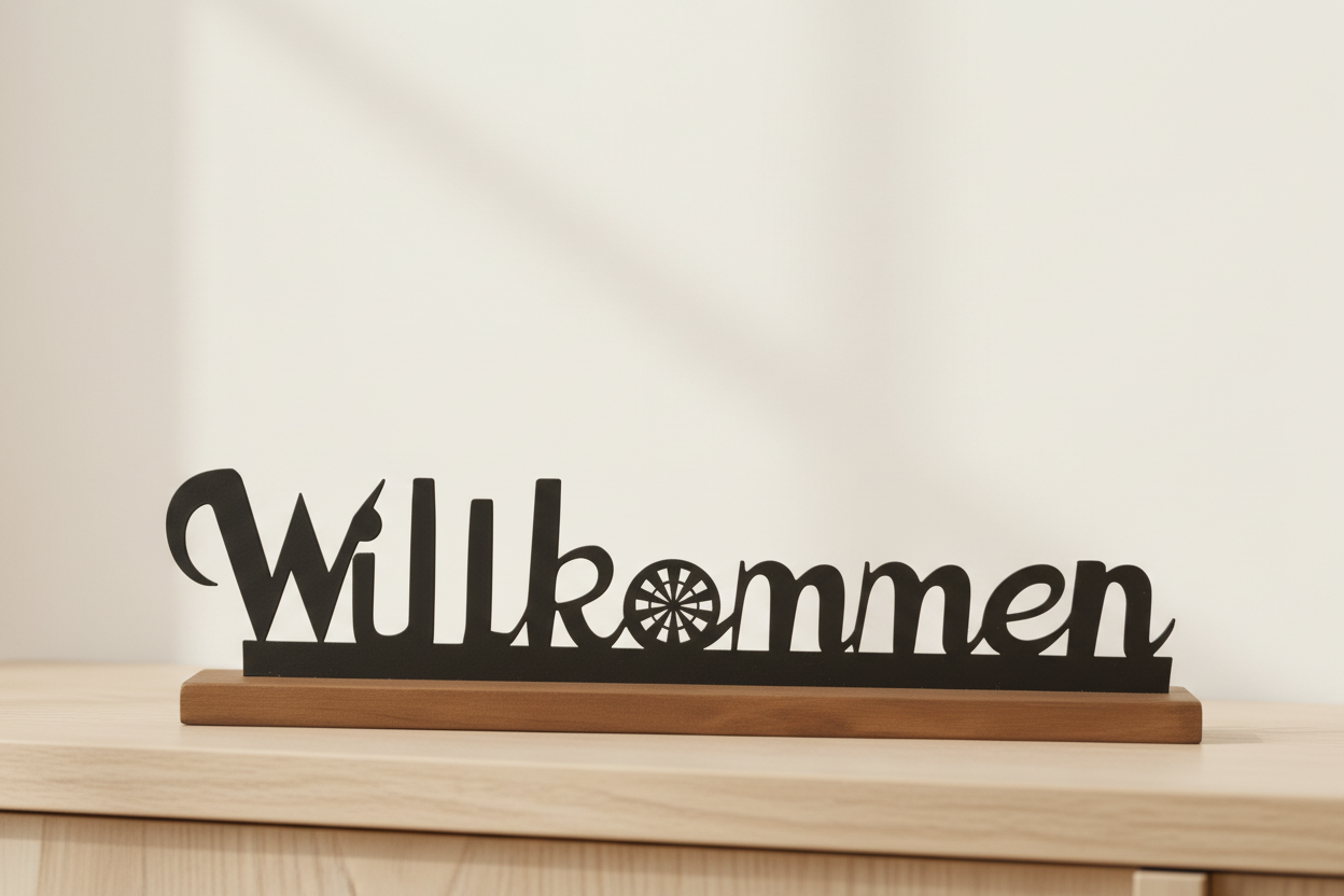 Willkommen Dart Zoom