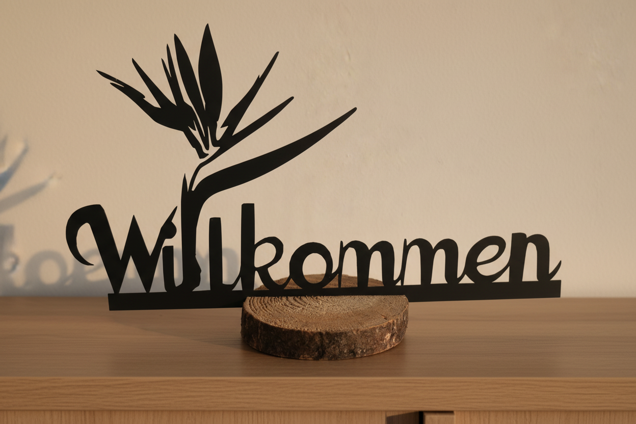 Willkommen Strelitzie Zoom